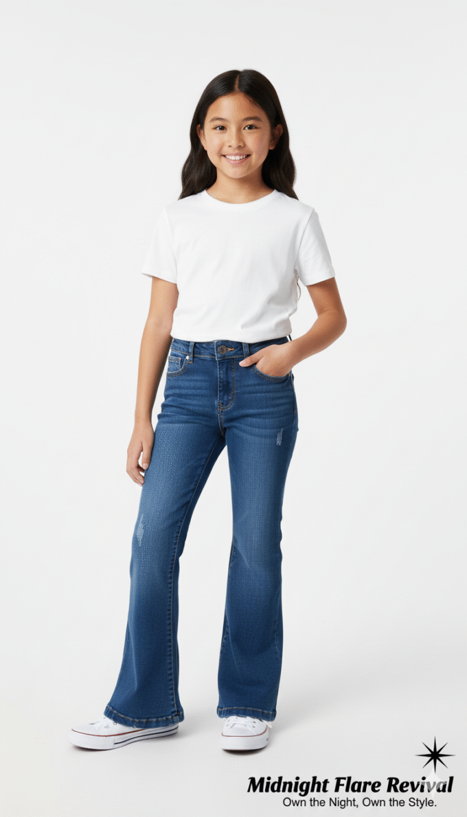 Midnight Flare Revival jeans.