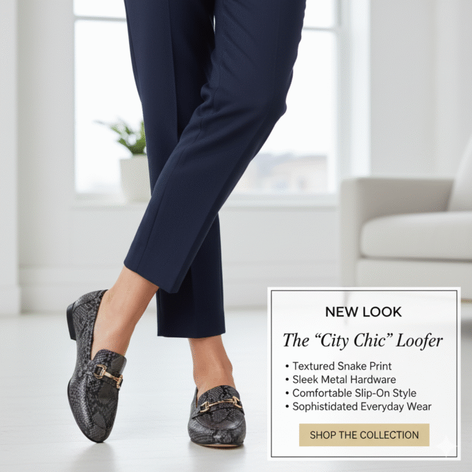 "City Chic" Bit Loafer