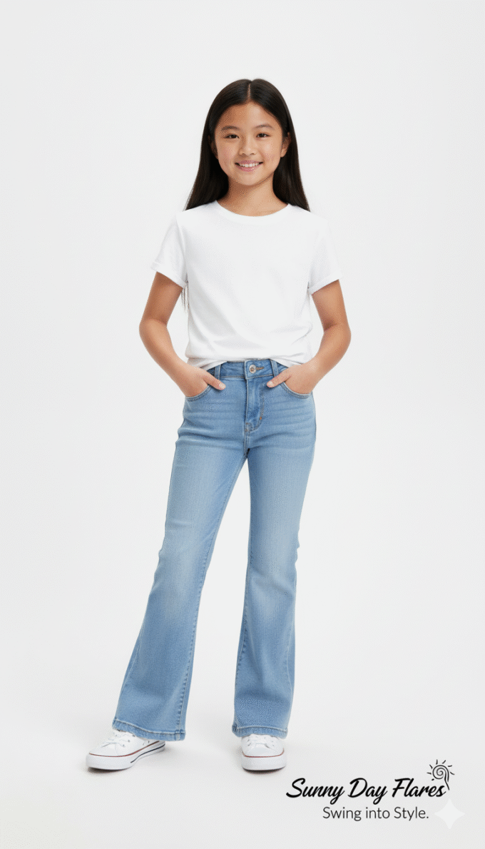 Sunny Day Flares Jeans