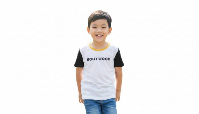 Hollywood' Color-Block Ringer Tee Polo